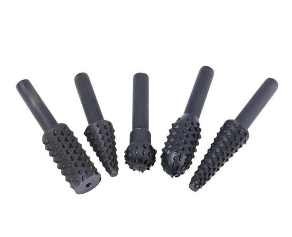 1/4" Shank Rotary Craft Files - 5pcs